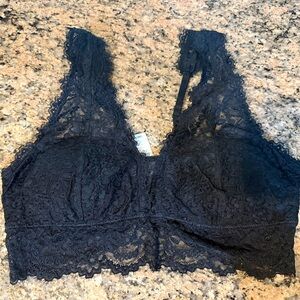 Aerie Midnight Lace Bralette